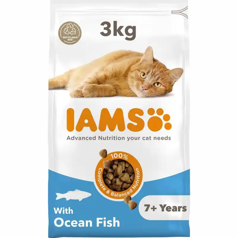 IAMS Advanced Nutrition Senior Cat 7+ tengeri hal Azonnal elérhető