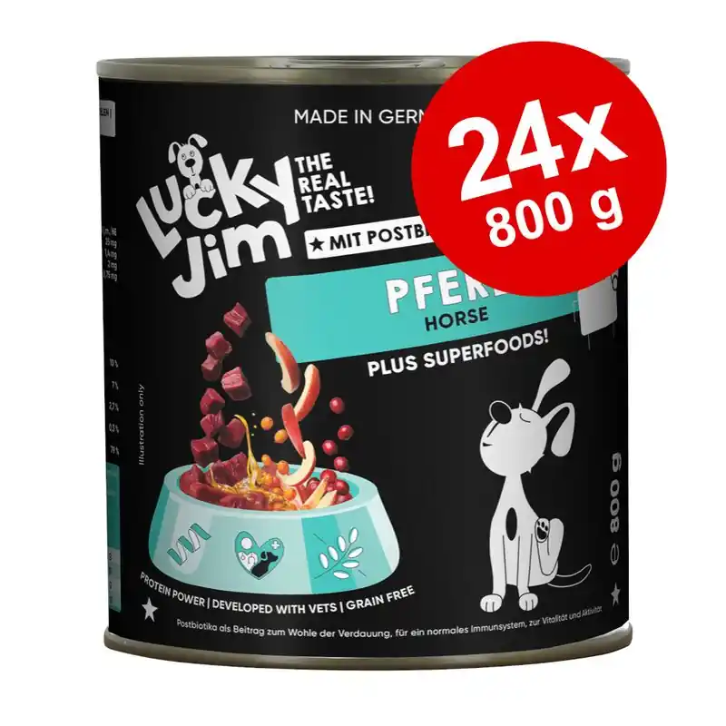 Lucky Jim Mono gazdaságos csomag 24 x 800 g Szezonális akció