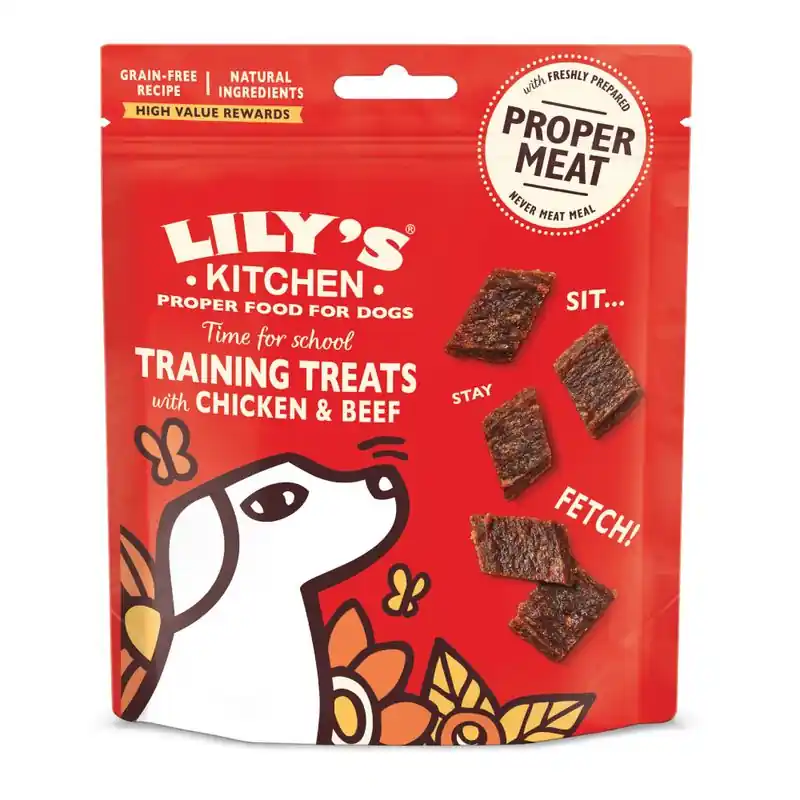 Olcsó Lily‘s Kitchen Adult Trainingssnacks csirke & marha