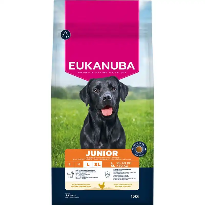 Eukanuba Premium Nutrition Junior Large & Giant Breed csirke Outlet