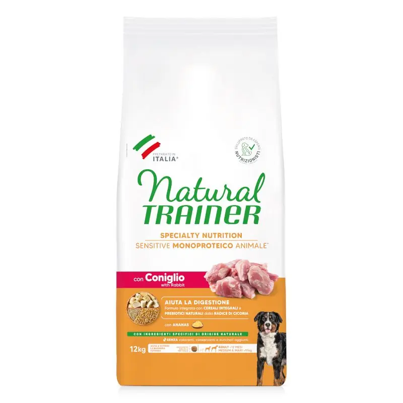 Natural Trainer Sensitive Adult Medium & Maxi nyúl Vedd meg most