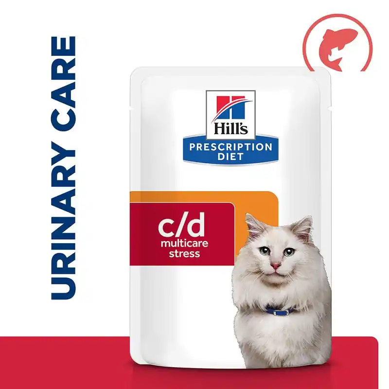 Hill‘s Prescription Diet c/d Urinary Stress Urinary Care lazac macskatáp Végkiárusítás