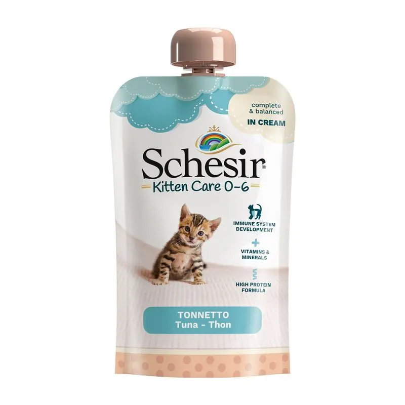 Schesir Kitten in Cream 10 x 150 g Különleges ajánlat