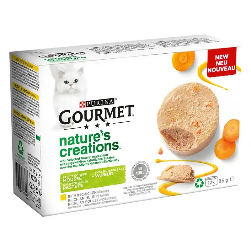 Ne maradj le Gourmet Nature‘s Creations pástétom 12 x 85 g