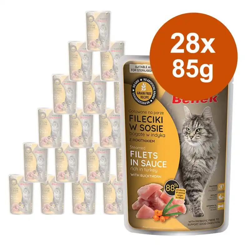 Super Benek gabonamentes párolt filék szószban 28 x 85 g Olcsóbb