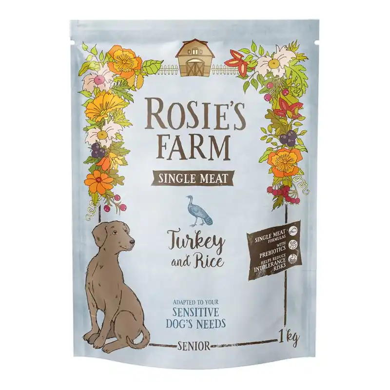 Rosie‘s Farm Single Meat Senior pulyka & rizs Olcsó