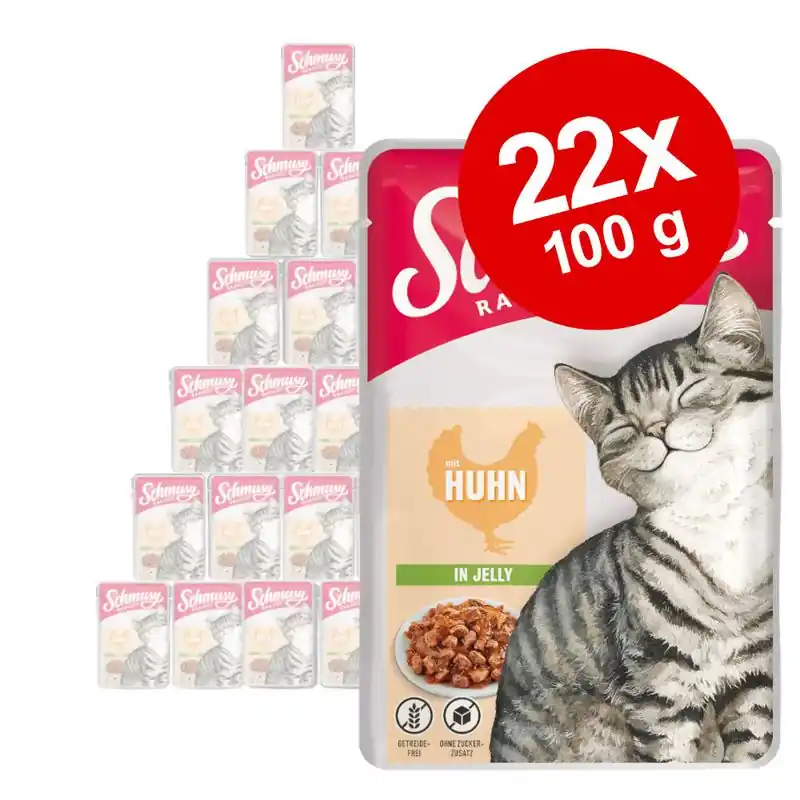 Expressz szállítás Schmusy Ragout aszpikban 22 x 100 g