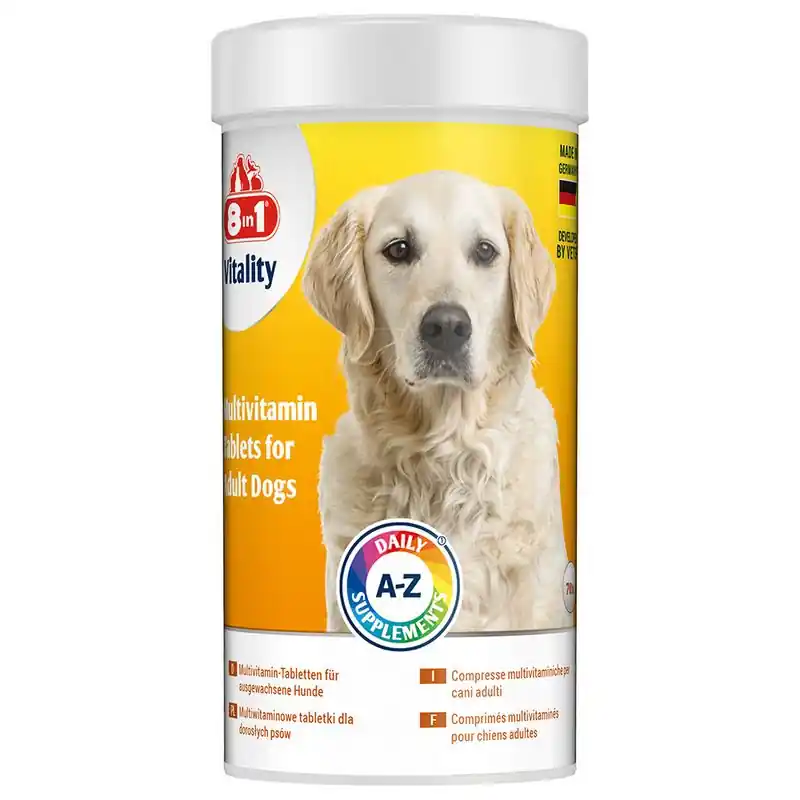 8in1 Vitality Multivitamin Adult tabletta Prémium