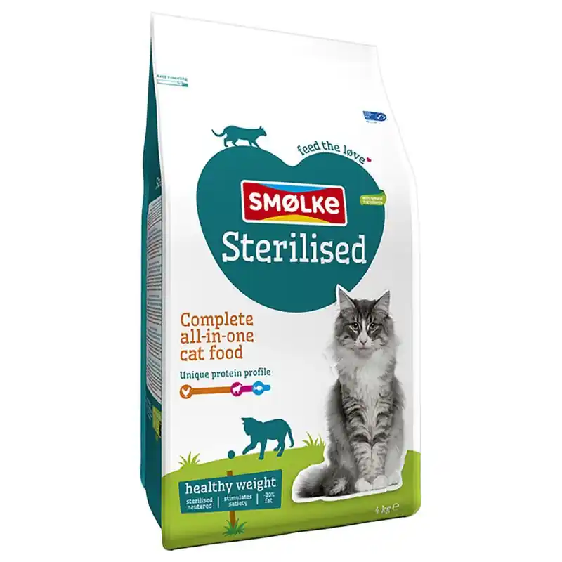 Smølke Sterilised/Weight Control Kiárusítás