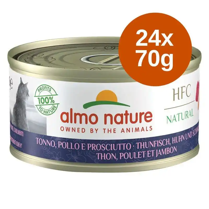 Almo Nature HFC Natural gazdaságos csomag 24 x 70 g Kiárusítás
