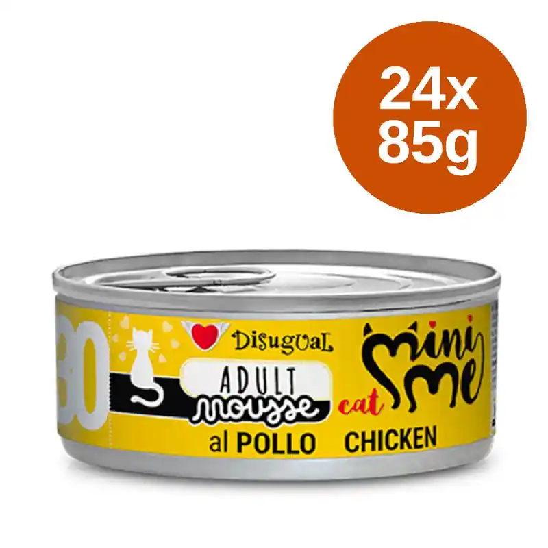 Kiárusítás Disugual Mini-Me Cat Mousse gazdaságos csomag 24 x 85 g