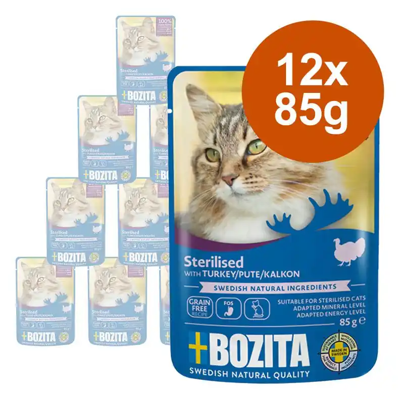 Szuper ajánlat Bozita falatok aszpikban Sterilised 12 x 85 g
