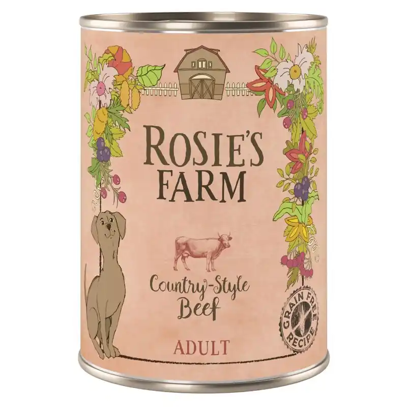 Újdonság Rosie‘s Farm Adult 6 x 400 g