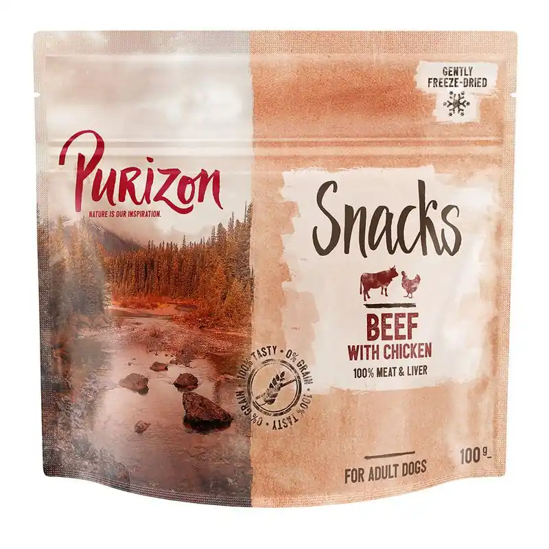 Purizon snack marha csirkével - gabonamentes Árengedmény
