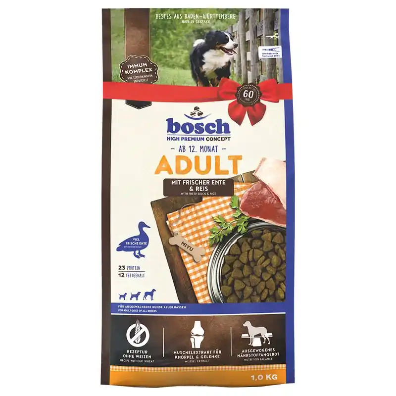 bosch Adult kacsa & rizs Vásárlói kedvenc