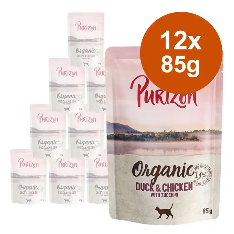 Azonnal elérhető Purizon Organic gazdaságos csomag 12 x 85 g