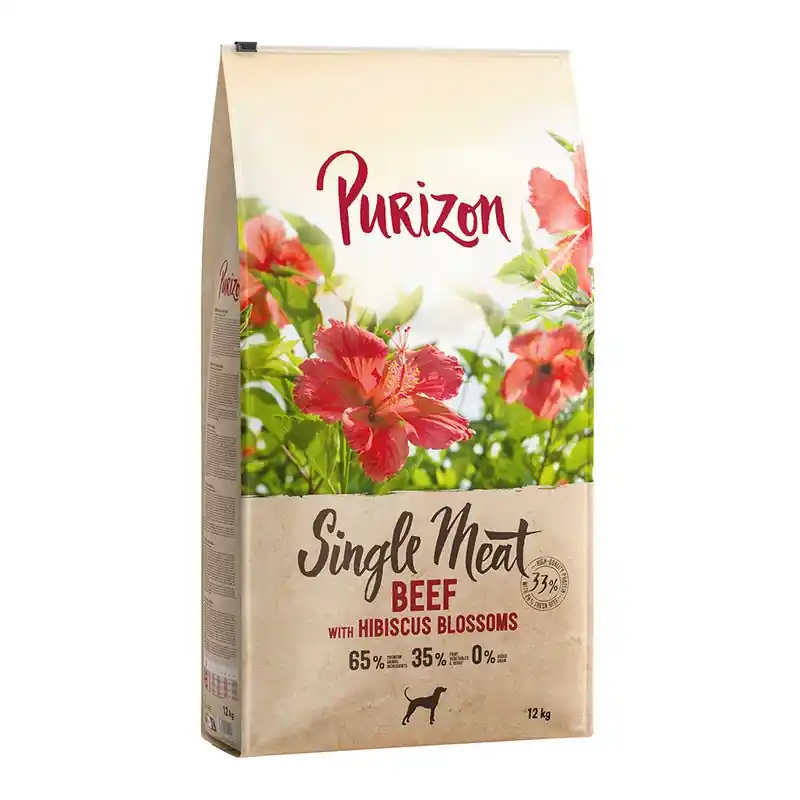 Nézd meg most Purizon Single Meat marha & hibiszkuszvirág