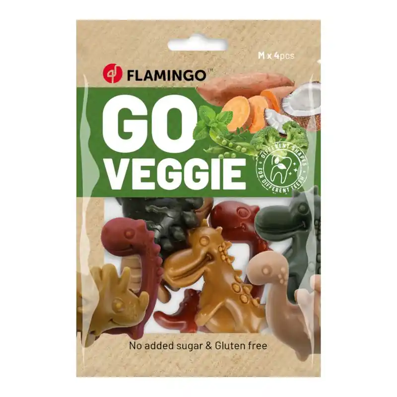 Flamingo Go Veggie Dinoszaurusz Mix Prémium