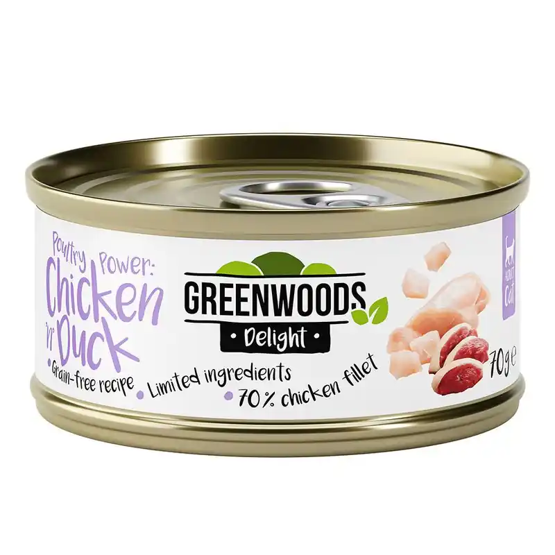 Gyors kiszállítás Greenwoods Delight csirkefilé & kacsa