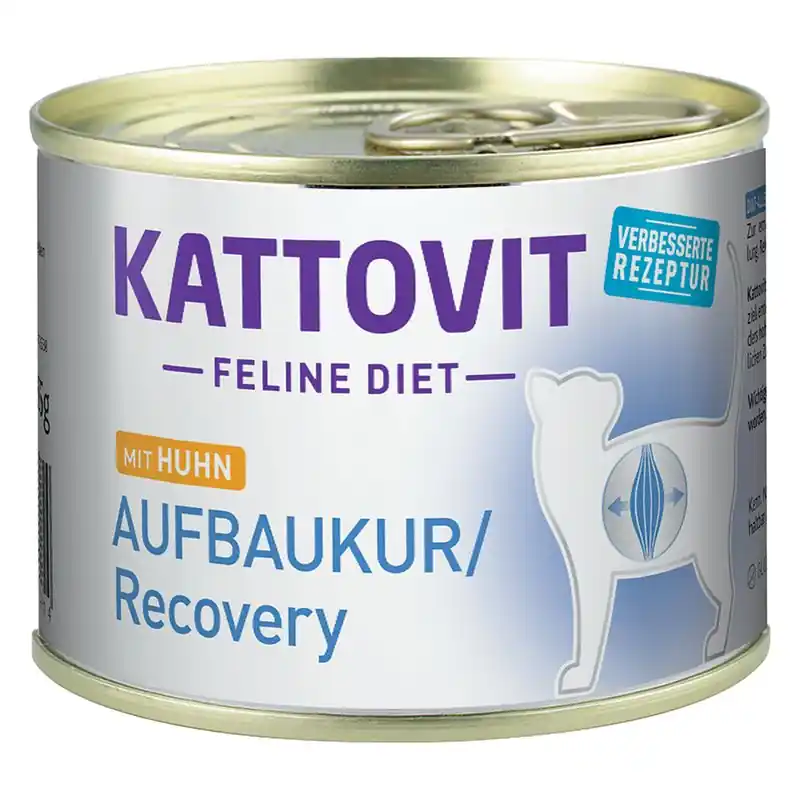 Gyors kiszállítás Kattovit Aufbaukur / Recovery csirke 185 g