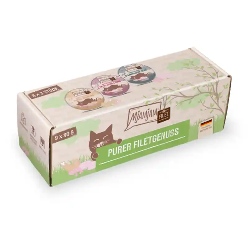 Expressz szállítás MjAMjAM tiszta filéélvezet gazdasagos csomag 18 x 80 g