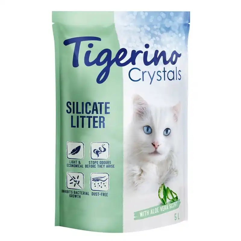 Árengedmény Tigerino Crystals macskaalom - alove vera