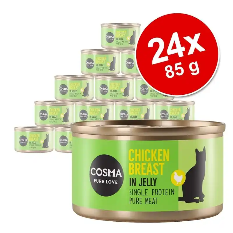 Akció Cosma Original aszpikban gazdaságos csomag 24 x 85 g
