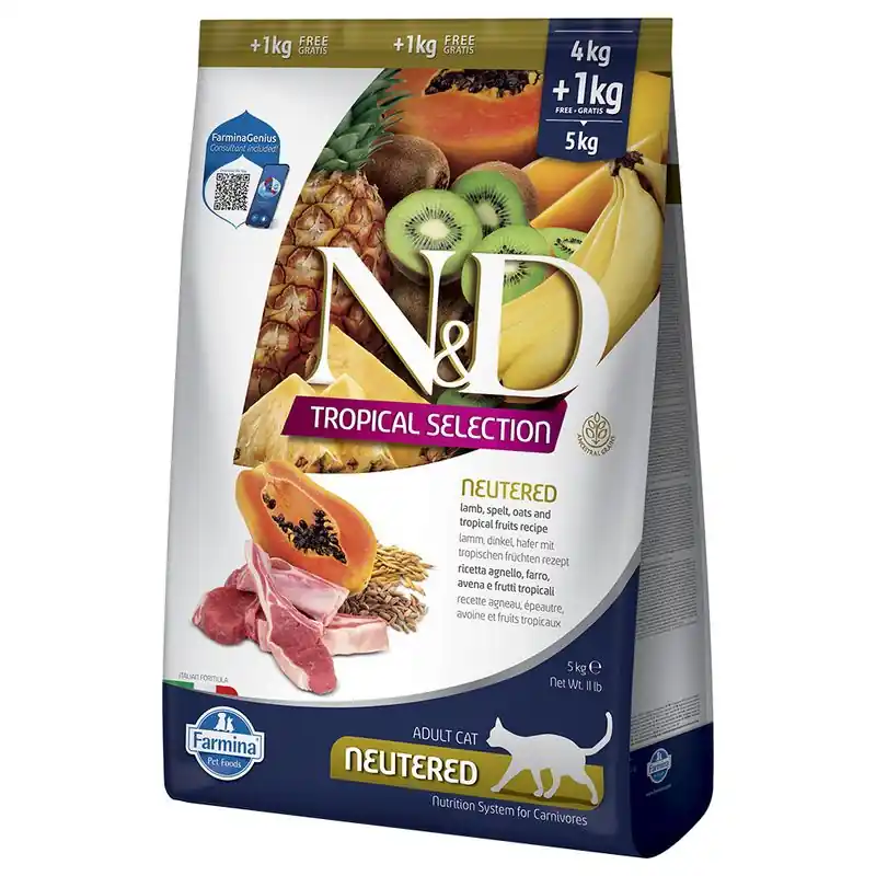 Nézd meg most N&D Tropical Selection Neutered bárány