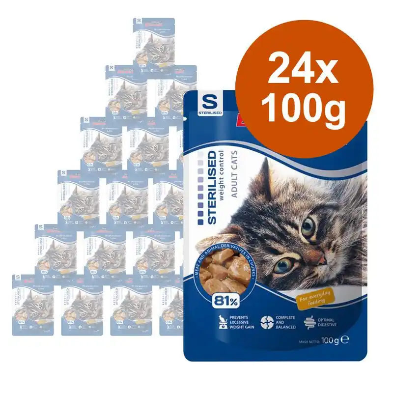 Super Benek Professional Line Sterilized Adult Árcsökkenés