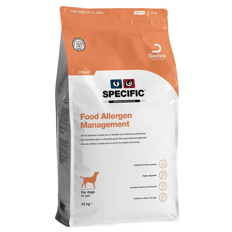 Specific Veterinary Food Allergen Management Prémium
