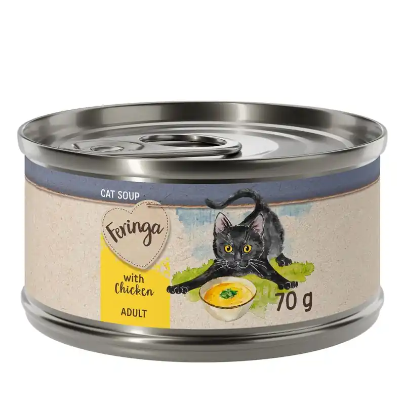 Feringa macskaleves gazdaságos csomag 24 x 70 g Azonnali szállítás