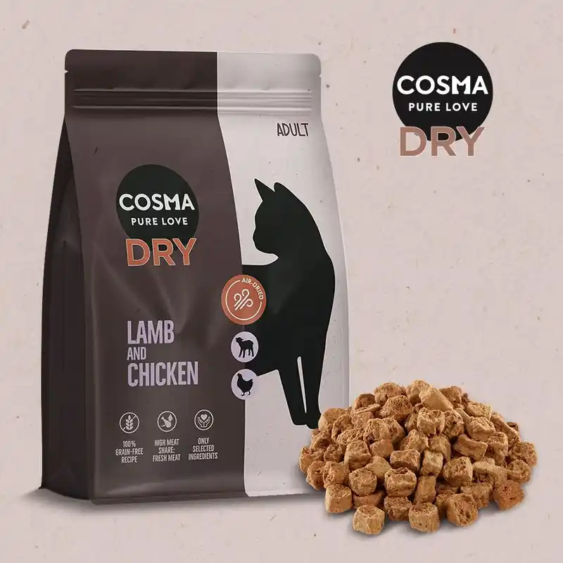 Azonnal elérhető Cosma Air-Dried bárány & csirke