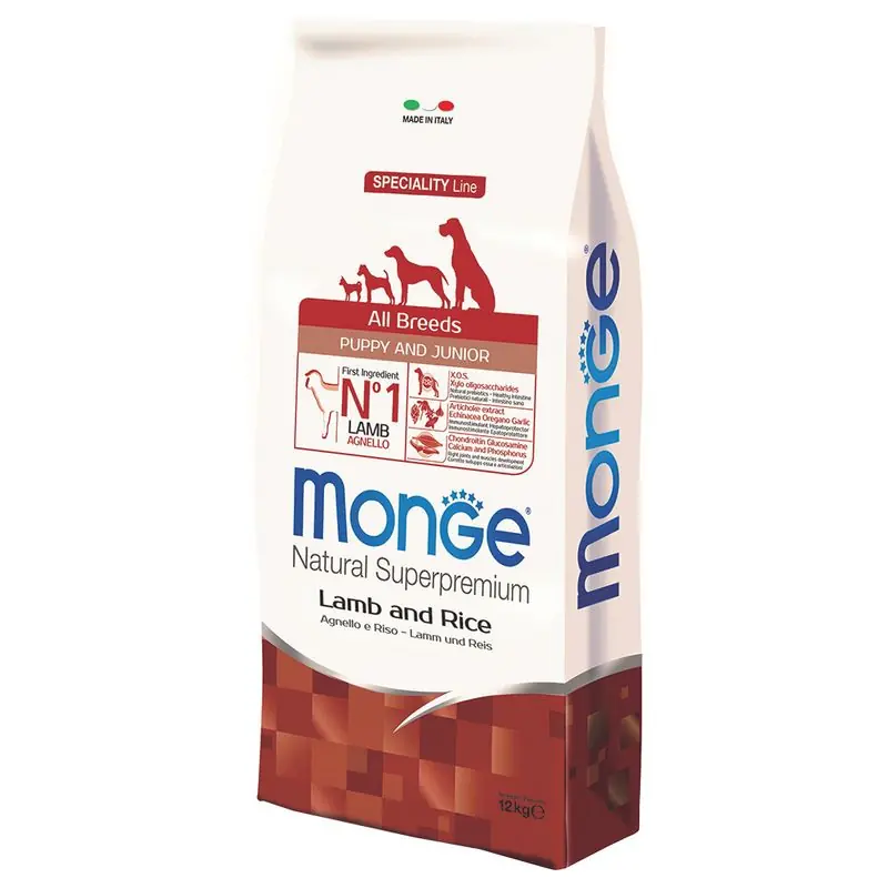 Monge All Breeds Puppy bárány & rizs Gyors kiszállítás
