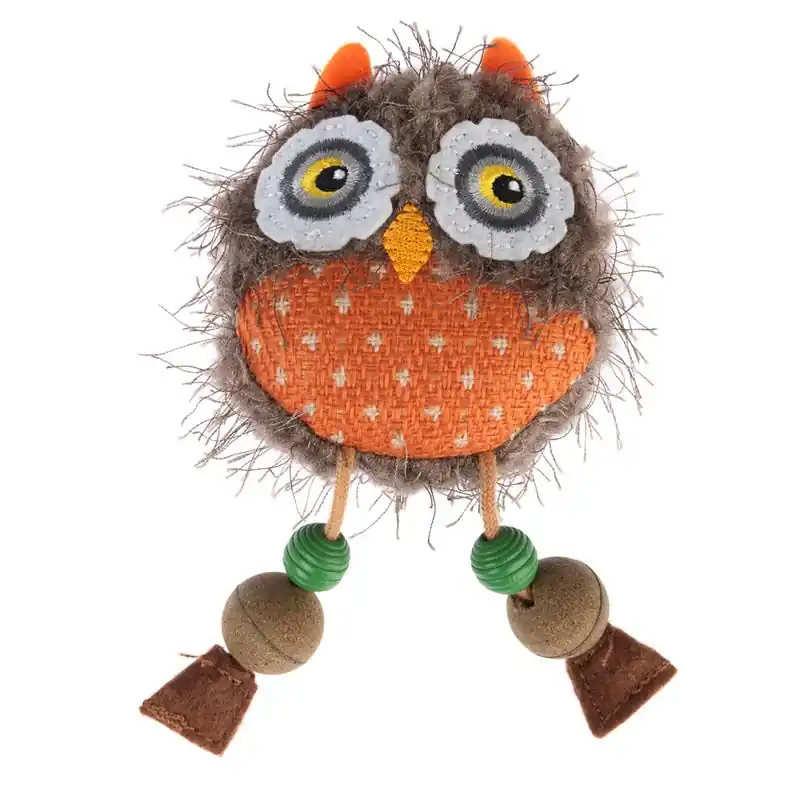 Gyors szállítás TIAKI Happy Owl macskamentával