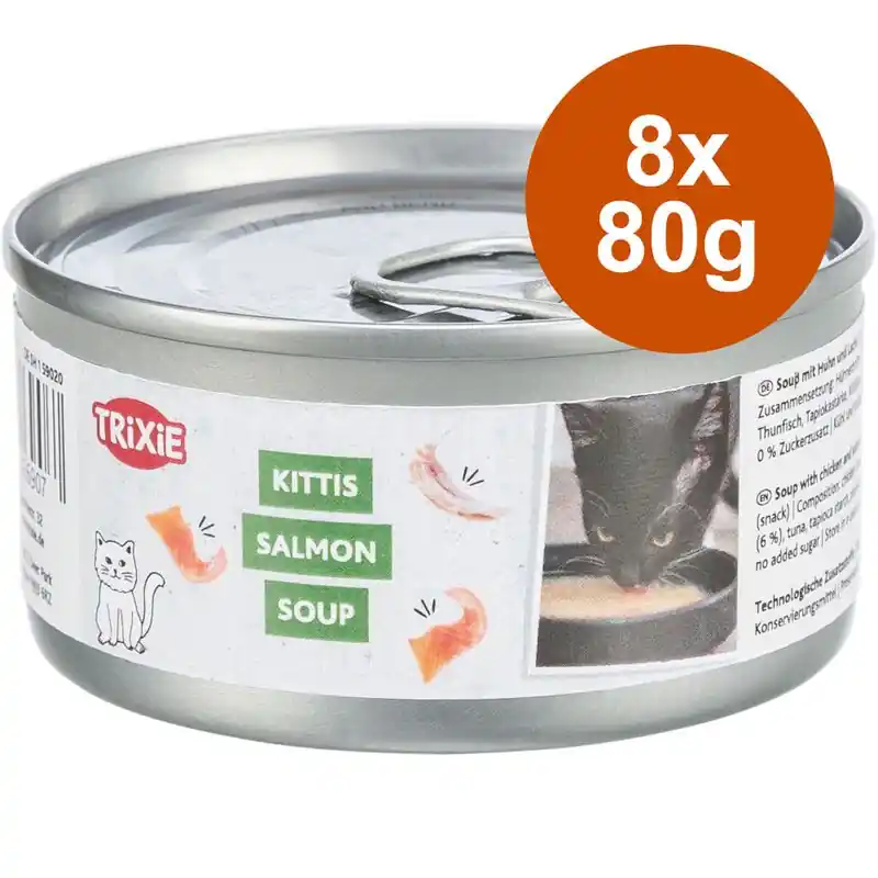 Trixie Kittis Soup 8 x 80 g Szezonális akció