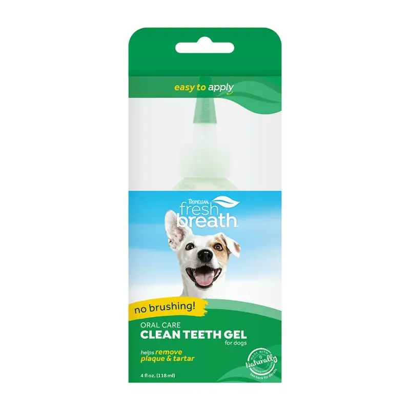 TropiClean Fresh Breath Clean Teeth fogápoló gél kutyáknak Exkluzív ajánlat