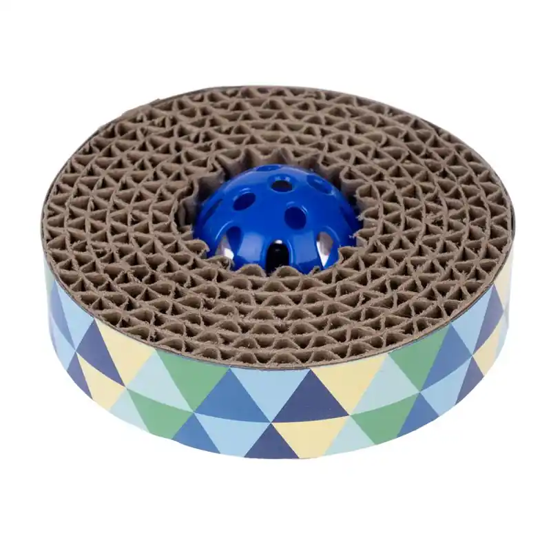 Újdonság zooplus Basics Spin & Scratch macskajáték