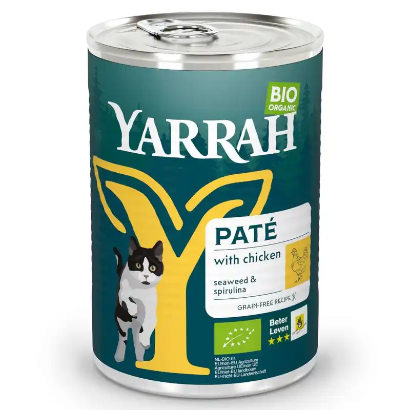 Yarrah Bio pástétom gazdaságos csomag 24 x 400 g Különleges ajánlat