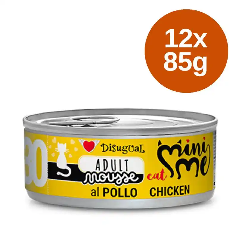 Rendeld meg most Disugual Mini-Me Cat Mousse 12 x 85 g