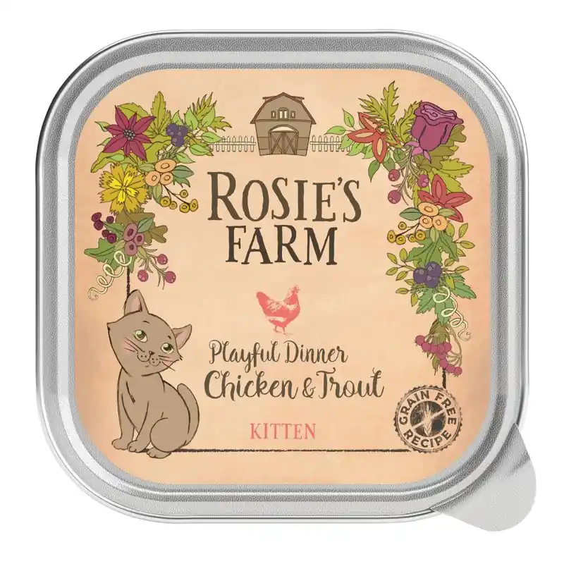 Expressz kézbesítés Rosie‘s Farm Kitten 32 x 100 g