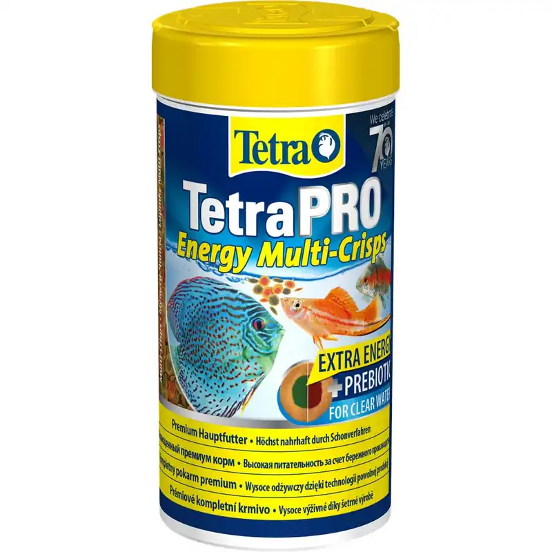 Legnépszerűbb TetraPro Energy Multi-Crisps - 250 ml - haltáp