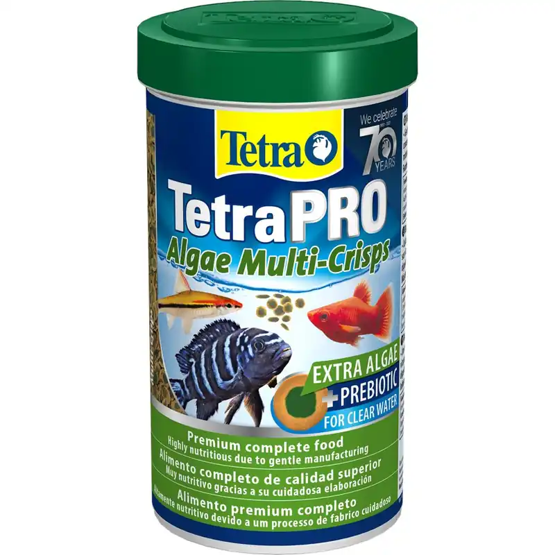 Gyors szállítás TetraPro Algae Multi-Crisps - 250 ml - haltáp