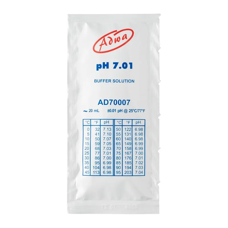 Szuper ajánlat Adwa kalibráló folyadék pH mérőhöz pH 7.01 - 20 ml