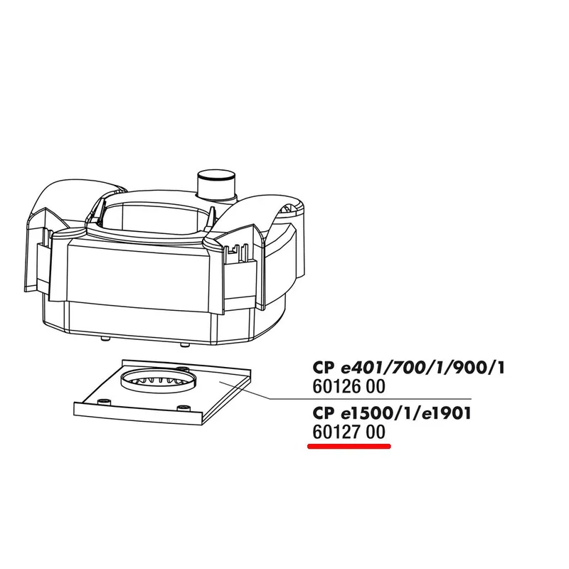 Árengedmény JBL rotor alatti lemez - CristalProfi e1502-e1902