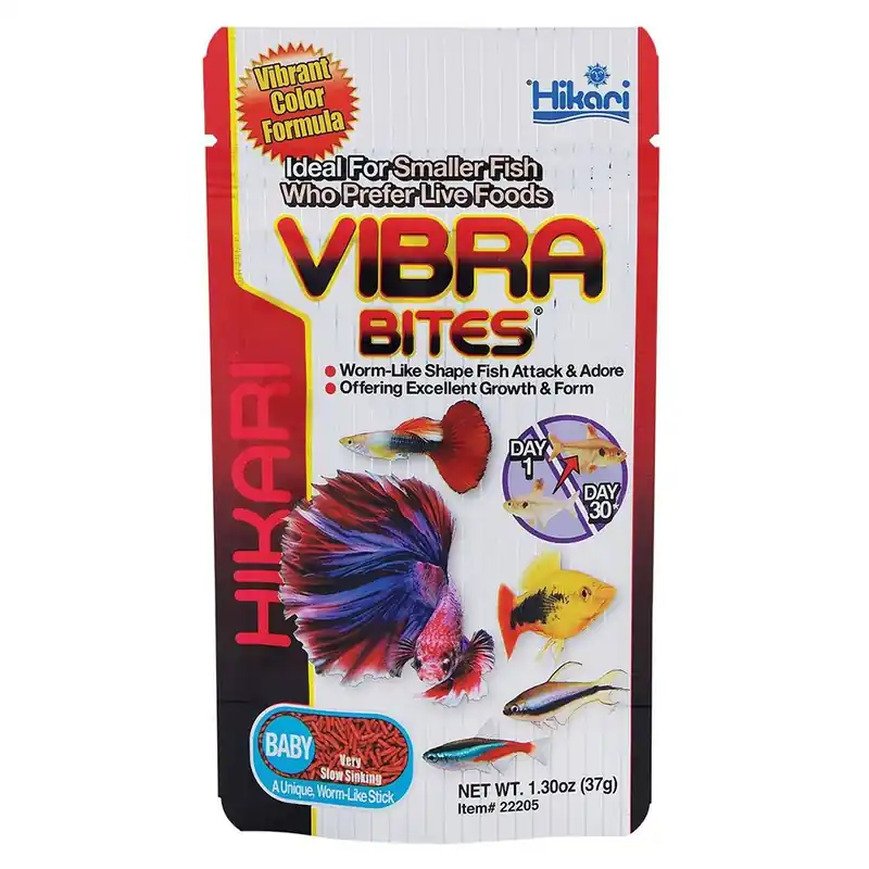 Hikari Vibra Bites Baby - 20 g - haltáp Korlátozott ajánlat