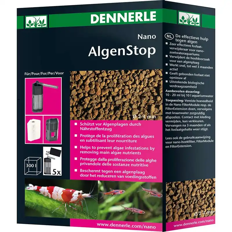 Prémium Dennerle Nano Algae Stop - 300 ml - foszfát megkötő granulátum