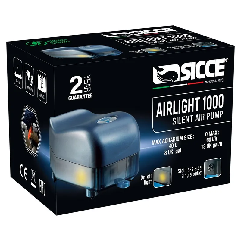 Sicce AirLight 1000 - légpumpa Újdonság
