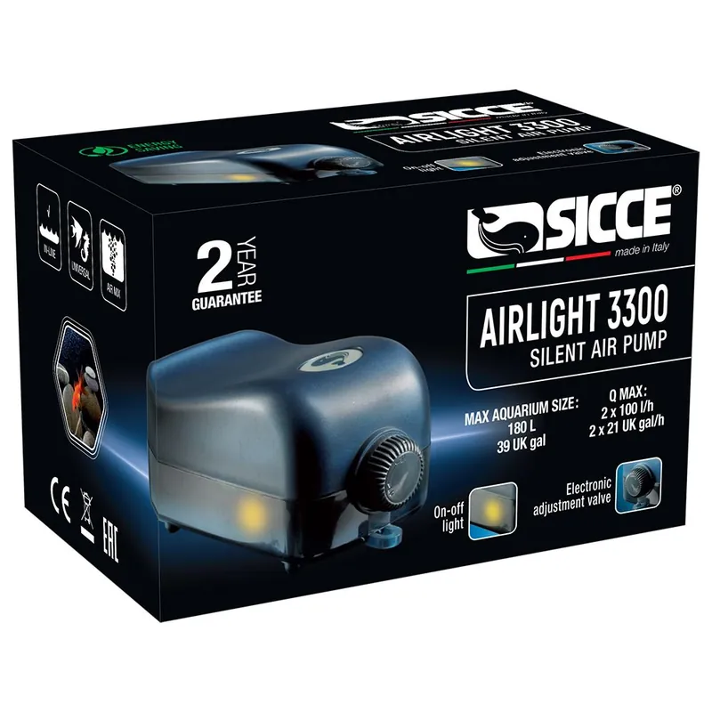 Sicce AirLight 3300 - légpumpa Különleges ajánlat