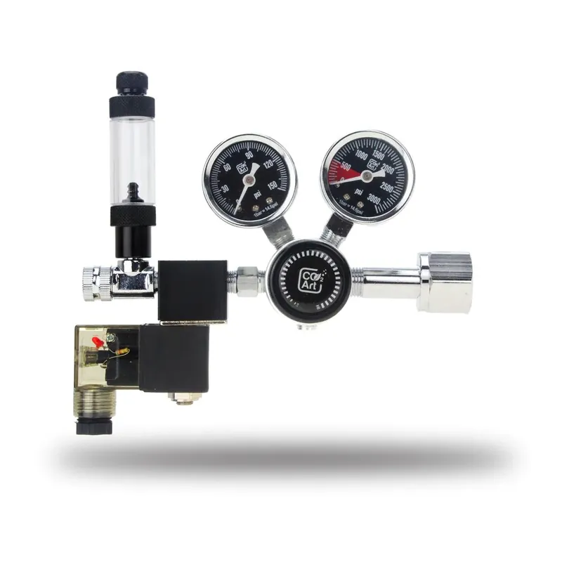 Azonnal elérhető CO2Art Pro-SE Dual Stage CO2 Regulator - kétfokozatú reduktor