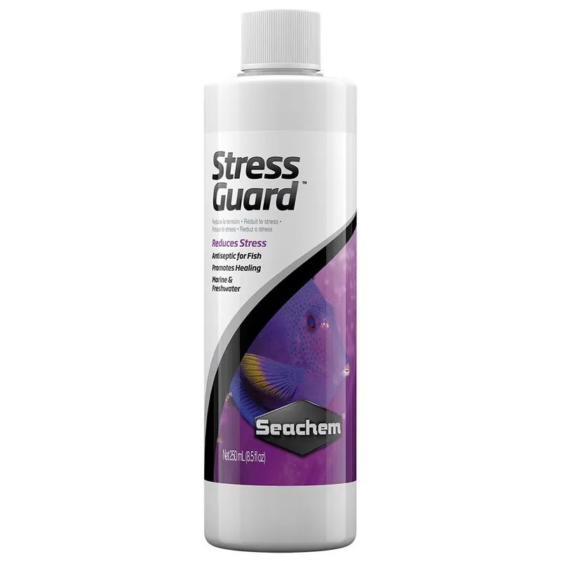 Seachem Stress Guard - 250 ml - stressz csökkentő vízkezelő Korlátozott ajánlat